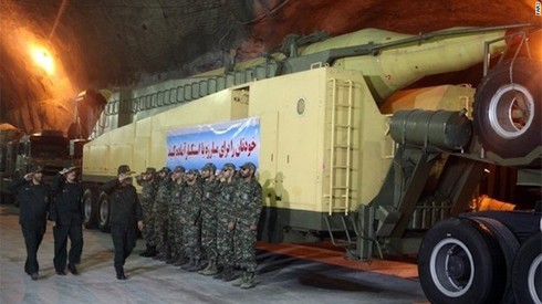 Hình ảnh cực hiếm trong căn cứ tên lửa ngầm của Iran - ảnh 1