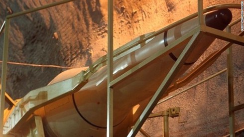 Hình ảnh cực hiếm trong căn cứ tên lửa ngầm của Iran - ảnh 3