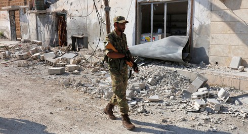 Mỹ - Thổ tranh cãi về việc không kích chống IS ở Syria - ảnh 1