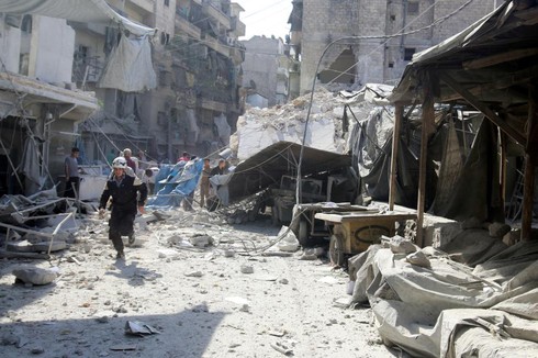 Aleppo trước và sau khi bị chiến tranh đẫm máu tàn phá - ảnh 16