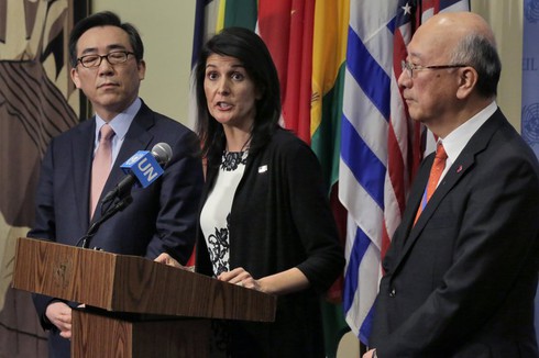 Đại sứ Mỹ, Hàn, Trung tại Liên Hiệp Quốc “khẩu chiến” vì Triều Tiên - ảnh 1