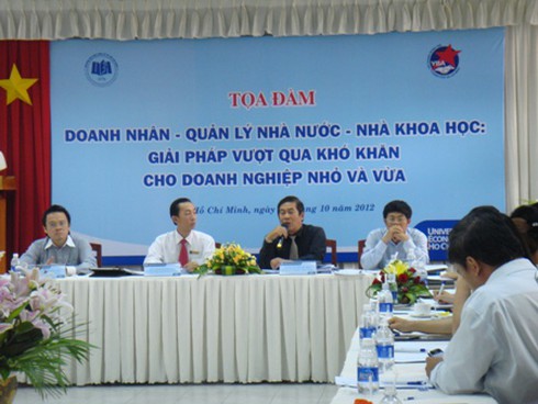 Doanh nghiệp nhỏ bàn giải pháp vượt khó - ảnh 1