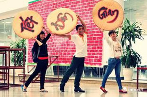 Chợ Tết dân gian độc đáo của học sinh, sinh viên FPT - ảnh 1