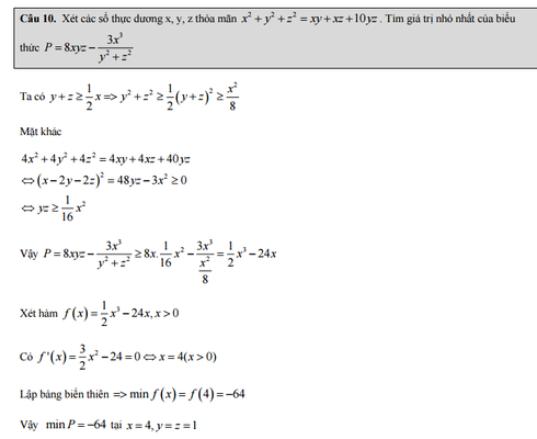 Hà Nội: Đáp án đề thi thử môn Toán THPT quốc gia 2016 - ảnh 13