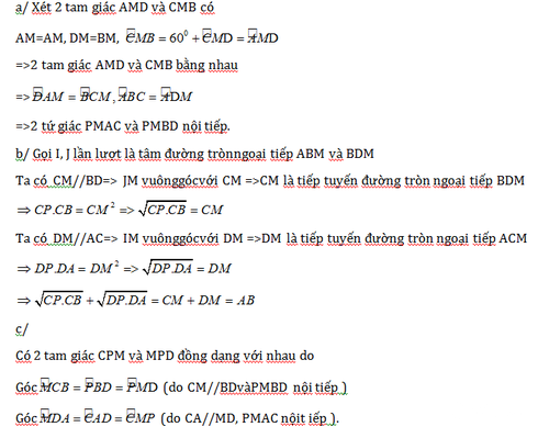 Gợi ý đáp án Toán lớp 10 trường THPT Chuyên ĐH Sư phạm Hà Nội năm 2016 - ảnh 9