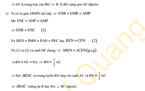Gợi ý đáp án môn Toán vào lớp 10 khối chuyên Khoa học Tự nhiên vòng 1 năm 2016 - ảnh 11