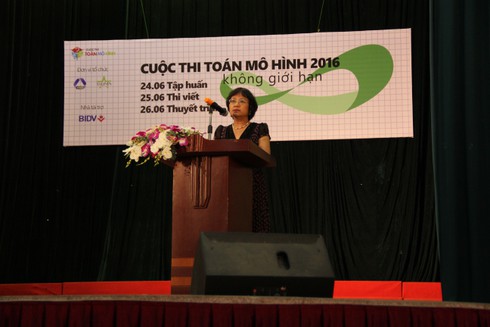 Hà Nội: Khai mạc cuộc thi Toán Mô hình 2016 - ảnh 1