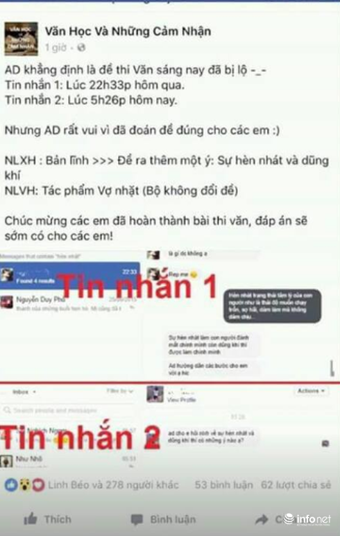 Thứ trưởng Bùi Văn Ga: Công an đã vào cuộc điều tra về nghi án lộ đề thi Văn - ảnh 1