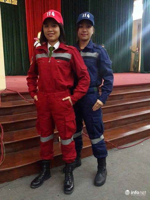 Nữ sinh duy nhất được phong trung úy của ĐH Phòng cháy Chữa cháy - ảnh 1