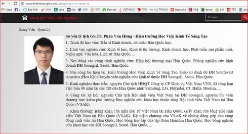 Thầy giáo trung tâm du học chửi bậy: Nghi vấn chức danh giáo sư thuộc đại học