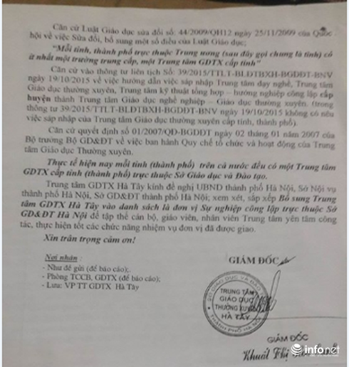 Hà Nội: Giáo viên hoang mang trước thông tin trường bị sáp nhập sai quy định - ảnh 2