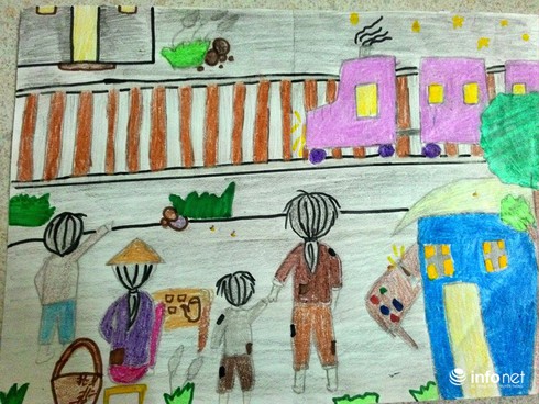 Ngộ nghĩnh những bức tranh minh họa tác phẩm văn học của học sinh - ảnh 4