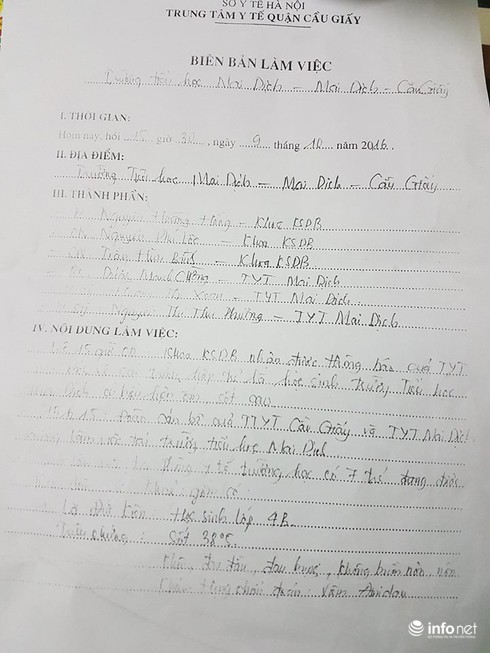 Hà Nội: Nghi vấn gần 100 học sinh bị ngộ độc thực phẩm ở trường học? - ảnh 2