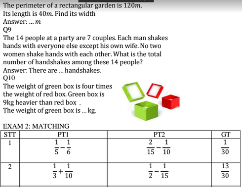 Đề thi ViOlympic cấp quận/huyện khối 4 năm 2016 môn Toán Tiếng Anh - ảnh 3