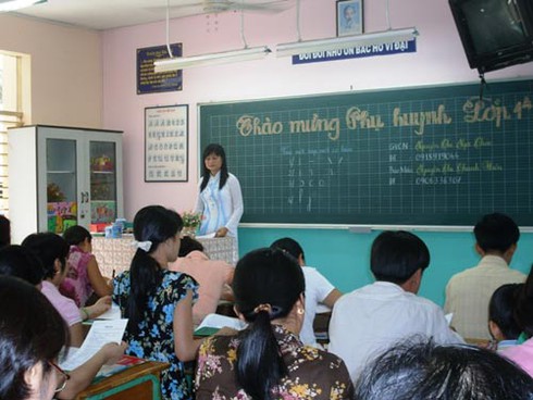 Họp phụ huynh kín theo Thông tư 22: Giáo viên trường tư thục ủng hộ - ảnh 1