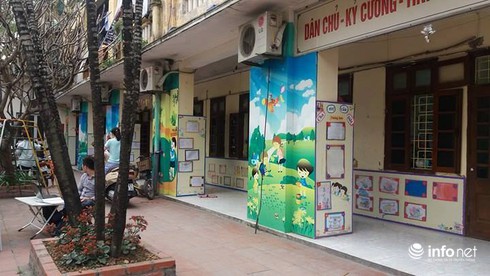 Hà Nội: Bé 3 tuổi nghi bị xâm hại tại trường mầm non - ảnh 2