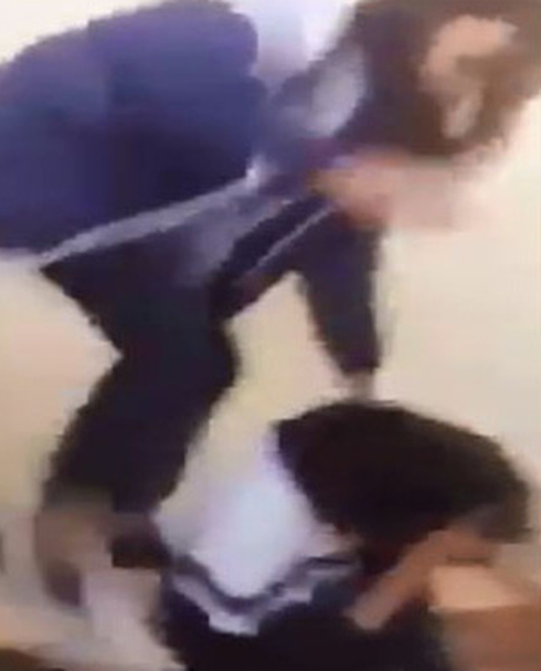 Hưng Yên: Nữ sinh đánh bạn dã man bị đuổi học 1 tuần - ảnh 1