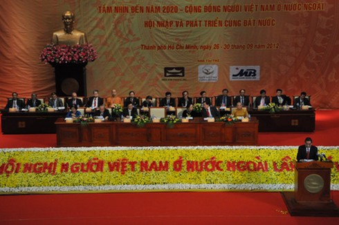 Khai mạc hội nghị người Việt Nam ở nước ngoài lần 2 - ảnh 1