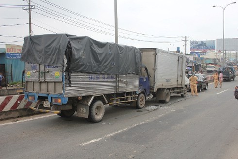 TP.HCM: Tai nạn liên hoàn trên Quốc lộ 1A - ảnh 5