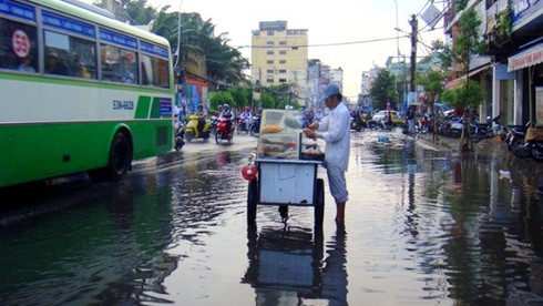 Triều cường kỷ lục biến Sài Gòn thành biển nước - ảnh 20
