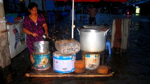 Triều cường kỷ lục biến Sài Gòn thành biển nước - ảnh 12