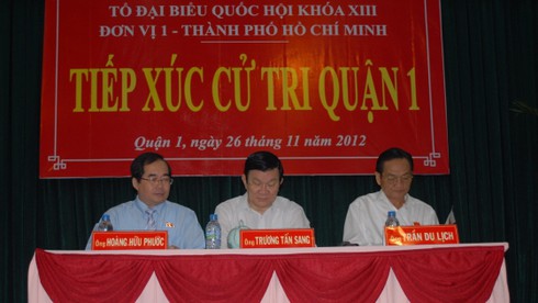 Chủ tịch nước: “Đừng để mất lòng tin khi cầm lá phiếu của nhân dân” - ảnh 1