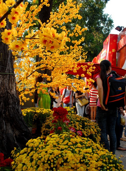 Không khí Tết đã tràn ngập Sài Gòn - ảnh 3