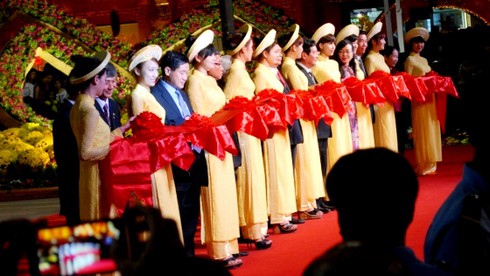Chen chân ngắm đường hoa Nguyễn Huệ - ảnh 1