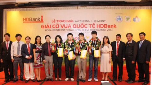 Bế mạc giải cờ vua quốc tế HDBank 2013 - ảnh 1