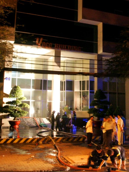 Hỏa hoạn ở tòa nhà Yoco Building, quận 1 - ảnh 1