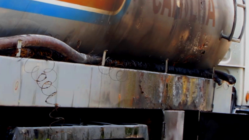 Xe bồn chở xăng bốc cháy gần bệnh viện - ảnh 2