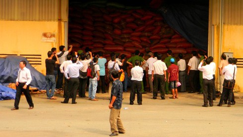 Cưỡng chế 3.000 tấn cà phê, các ngân hàng phản đối - ảnh 1