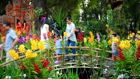 Mở cửa hội hoa xuân lớn nhất TP.HCM - ảnh 13
