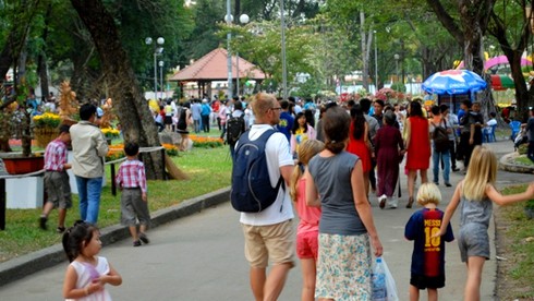 Mở cửa hội hoa xuân lớn nhất TP.HCM - ảnh 11