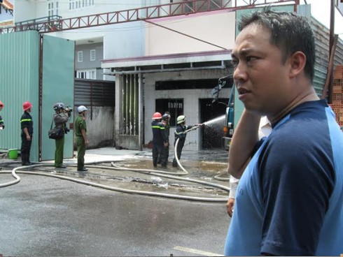 28.000 lít xăng bốc cháy gần Tổng kho xăng dầu Nhà Bè - ảnh 6