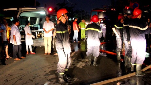 Hỏa hoạn, hai công nhân chạy thoát với thân hình bốc cháy - ảnh 1