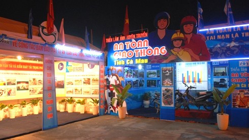 Khai mạc Hội thi tuyên truyền về ATGT khu vực ĐBSCL - ảnh 15