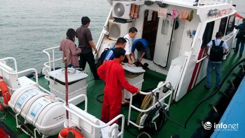 Tàu Sunrise đã neo tại Vũng Tàu - ảnh 1