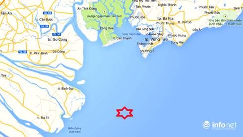 Tàu nước ngoài gây tai nạn, thuyền trưởng tàu cá VN mất tích - ảnh 1