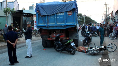 Cụ ông tử vong vì tiếng còi xe? - ảnh 1