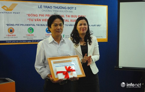 Thêm khách hàng trúng thưởng Ipad từ Bưu điện TP.HCM - ảnh 1