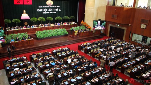 Tóm tắt ngày làm việc thứ nhất của Đại hội Đảng bộ TP.HCM - ảnh 1