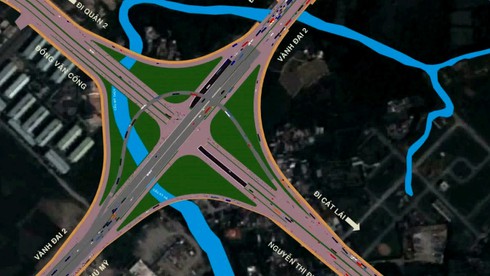 TP.HCM đầu tư hơn 800 tỷ xây dựng vòng xoay Mỹ Thủy - ảnh 1