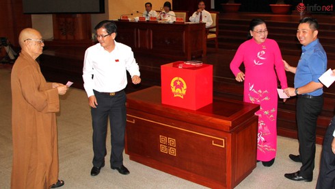 Đang bầu Chủ tịch UBND TP.HCM, ông Nguyễn Thành Phong được đề cử - ảnh 1