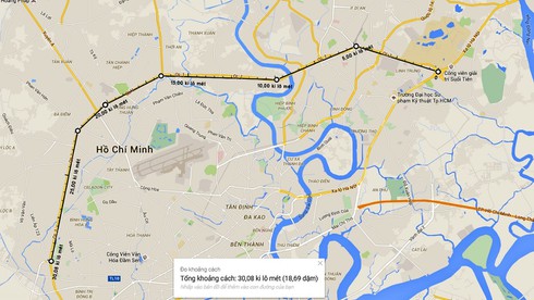 TP.HCM: Nhà đầu tư đề xuất làm đường trên cao số 5 gần 1 tỷ USD - ảnh 1