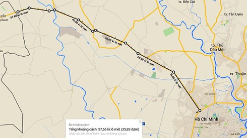 Chính phủ chấp thuận mở rộng tuyến đường huyết mạch nối TP.HCM với Campuchia - ảnh 1