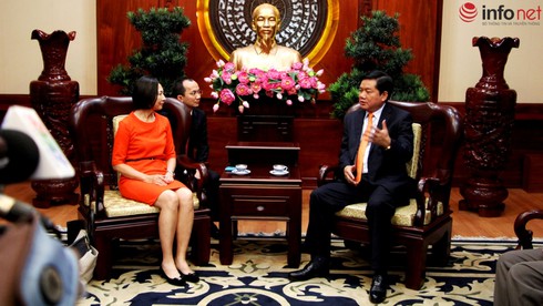 Bí thư Đinh La Thăng: “Chúng tôi luôn lắng nghe doanh nghiệp đầu tư tại TP” - ảnh 1