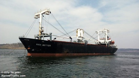 Tàu cá Bình Định bị tàu hàng đâm chìm, 6 ngư dân đang được đưa về Trung Quốc - ảnh 2