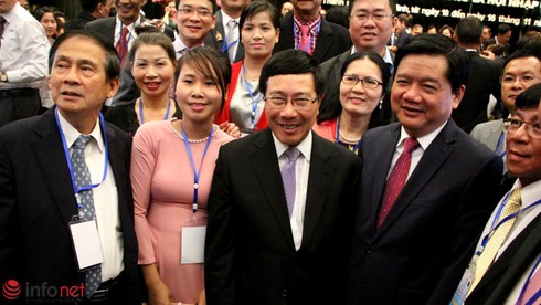 Phó Thủ tướng Phạm Bình Minh: Đất nước rất cần tri thức, trí tuệ của Kiều bào - ảnh 1