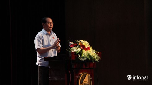 Chủ tịch nước giải thích nguyên nhân chưa thông qua Luật Biểu tình - ảnh 3